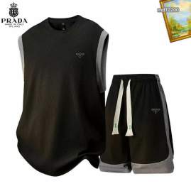 Picture of Prada Shirt Pant Suits _SKUPradaM-3XL25tr23724327